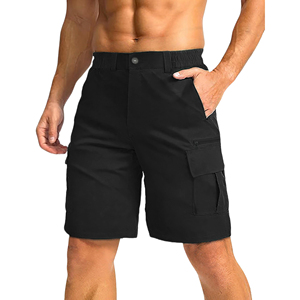 Pantalones cortos Cargo para hombre Summer Beach Impermeable Stretch Quick-Dry Outdoor Shorts con múltiples bolsillos Pantalones cortos para hombre - Product Image 2