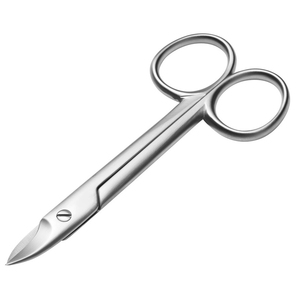 Tijeras de Podología de acero inoxidable de la mejor calidad, cuchillas rectas de precisión, diseño dentado, agarre antideslizante, cortaúñas manuales - Product Image 1