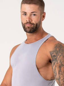 Gran oferta de camisetas sin mangas de entrenamiento para hombres y mujeres, el mejor precio de venta, MOQ bajo, camisetas sin mangas para hombres con logotipo personalizado - Product Image 6