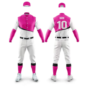Uniformes de Béisbol de Diseño Personalizado, Precio Económico, Nuevo Patrón de Sublimación, Conjuntos de Uniformes de Béisbol Más Vendidos - Product Image 6