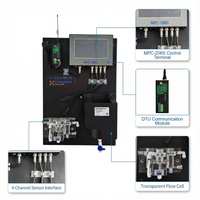 Système de surveillance en ligne de l'eau potable EGM 200, analyseur multiparamètres, pH, chlore résiduel, turbidité, conductivité électrique, température