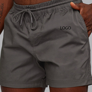 กางเกงขาสั้นสำหรับผู้ชายผ้าฝ้ายผสมผ้าระบายอากาศฤดูร้อนทรงหลวมมีกระเป๋าข้าง / เหมาะสำหรับสวมใส่ทุกวันพร้อมเชือกผูก 2026 - Product Image 1