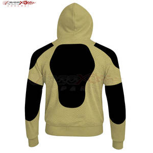 Mens Motorbike <b>Hoodie</b> With Fleece Lining And Secure Zip Pockets For Riders Softshell Men Fleece Motorbike <b>Hoodie</b> - Product Image 6
