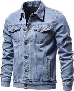 Vestes Denim Hiver Vintage pour Homme Bouton Avant 100% Coton Tendance Eco-Friendly 2025 Styles - Product Image 2