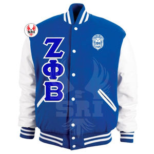 Veste universitaire personnalisée respirante personnalisée Zeta Phi Beta Sorority veste brodée ZPB Soror veste brodée sur mesure pour femmes - Product Image 5