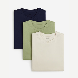 เสื้อยืดผ้าฝ้าย100% พรีเมี่ยมแบบสั่งทำทรงสลิมฟิตพิมพ์ลายดีทีจีการปรับแต่ง OEM ว่างเปล่าสำหรับการสั่งซื้อจำนวนมากส่งออกจากบังคลาเทศ - Product Image 1