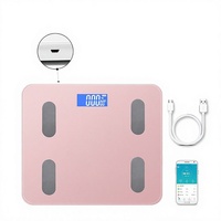 Xiaomi mijia — batterie Rechargeable USB 180Kg, affichage sans fil, Balance numérique de salle de bains, LCD