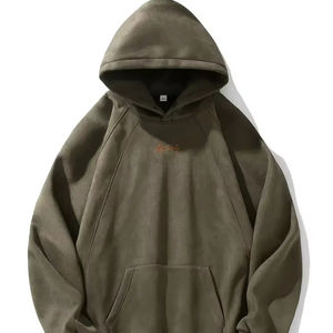 Pull à capuche en polaire XS de qualité supérieure pour hommes, nouveau style de vêtements d'hiver légers avec motifs imprimés, coton mélangé - Product Image 1