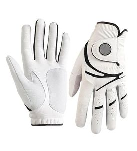 Gants de golf en cuir Cabretta REHPRO SPORTS pour hommes et femmes, doigts entiers, bracelet de poignet réglable, antidérapants, extensibles, respirants - Product Image 6