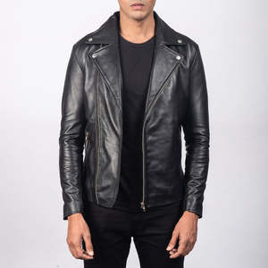 Chaqueta de Hombre de Alta Calidad 2025, Nueva Moda, Tela Ligera, Piel de Oveja, Bolsillos con Cremallera Delantera, Envío DDP - Product Image 1