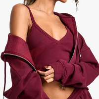 Dernière conception de vêtements de jogging, nouveauté, survêtement pour femmes avec vêtements de rue, meilleure vente, survêtement à fermeture éclair pour femmes