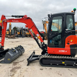 รถขุดขนาดเล็ก รุ่น U36-4 3 ตัน พร้อมเครื่องยนต์ มอเตอร์ ปั๊ม และเกียร์ สำหรับงานก่อสร้าง จัดสวน และงานฟาร์ม - Product Image 1