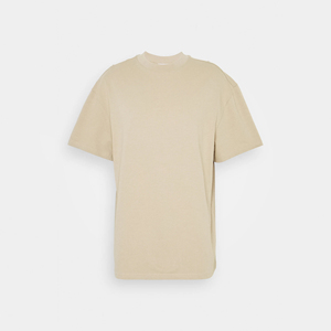 T-shirt en stock de poids lourds Odm 280 Gsm Conception personnalisée T-shirt à col rond 100% coton vierge T-shirts pour hommes T-shirt pour hommes - Product Image 1