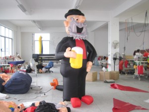 Globo Inflable de Dibujos Animados de Holanda para Fiesta de Cumpleaños con Personaje de Abraham - Product Image 2