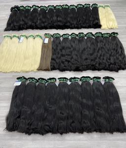 Produits chauds Extensions de cheveux de vague naturelle vietnamienne crue de haute qualité 100% en vrac au prix - Product Image 4