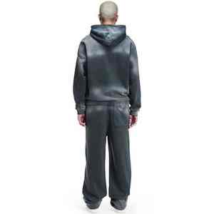 La mejor fabricación de los hombres de lavado ácido Sweatsuit nueva llegada cómodo servicio OEM logotipo personalizado transpirable lavado ácido Sweatsuit - Product Image 3