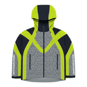 ชุดวอร์มสตรีทแวร์แบบสองชิ้น เสื้อแจ็คเก็ตกันลมไนลอนโพลีเอสเตอร์ และกางเกงจ็อกเกอร์ ชุดวอร์มน้ำหนักเบาสำหรับผู้ชาย - Product Image 2