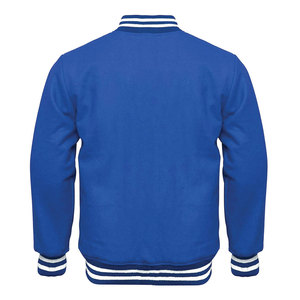 Vestes d'université en laine pour hommes en vrac avec manches en cuir en option vestes d'université avec coutures durables et doublure chaude - Product Image 3