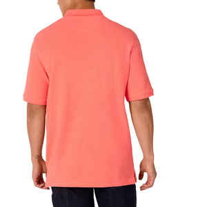 Polo personnalisé pour homme, manches courtes, coupe ajustée, col contrastant, couleurs et tailles personnalisables, broderie, OEM, vente en gros - Product Image 2