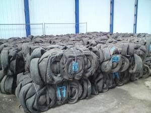Envío global de neumáticos de desecho 3 cortados TBR y OTR Caucho natural 13-20 pulgadas de alta calidad - Product Image 2
