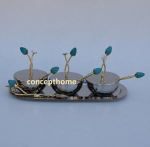 Luxury Polished Eco-Friendly <b>Stainless</b> <b>Steel</b> Chocolate Wedding Bowl High Quality Handmade Multi-functional <b>Microwave</b> Oven Safe - Product Image 6