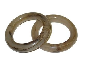 Bracelets en résine de bijouterie fantaisie d'Inde, bracelets faits à la main pour femmes et filles, look classique avec personnalisation - Product Image 2