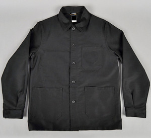 Veste de travail d'hiver pour homme en toile 100% coton, logo personnalisé, col montant, respirante, fermeture à boutons, multi-poches, vente en gros - Product Image 5