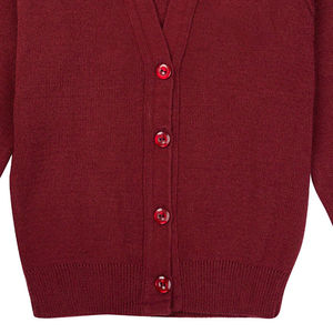 Cardigan en tricot pour femme, fabrication OEM, personnalisé, automne-hiver, coupe confortable, respirant - Product Image 5