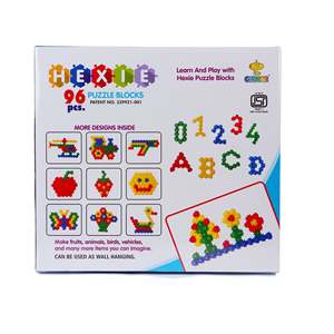 Hexie Puzzle <b>Blocks</b> Construction Educational Toy for 2-4 Years <b>Plastic</b> ABS Material Magnet Anime Character Model Packaged Sets - Product Image 6