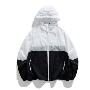 <b>Men's</b> High Street Style <b>Windbreaker</b> Jacket Best Quality Comfortable Wool and Nylon Polyester <b>Windbreaker</b> Jacket For <b>Man</b> - Product Image 1