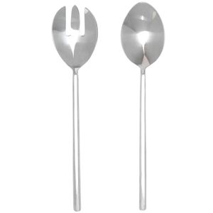 Saladier en acier inoxydable simple et élégant au charme minimaliste, idéal pour une utilisation quotidienne dans la cuisine et les repas formels - Product Image 6