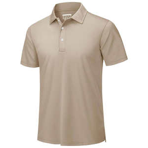 Polo de alta calidad al por mayor para ropa informal, Camisa de algodón 100%, polos transpirables de talla grande para hombre, logotipo personalizado - Product Image 4