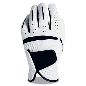 Gant de golf unisexe en cuir de cabretta véritable de qualité supérieure pour homme, main gauche, logo personnalisé, protection UV, compatible écran tactile - Product Image 3