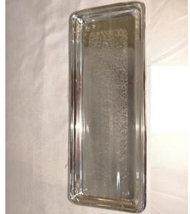 Serving Platter Handmade Top Class Quality Classic Stylish <b>Decorative</b> Design Serving Dish <b>Silver</b> Color Table Top Metal Oval <b>Tray</b> - Product Image 5