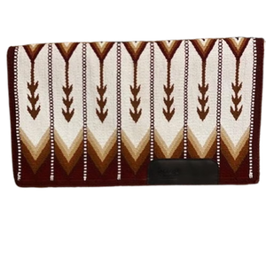 Fabricante confiable de mantas de sillín occidental en lana a granel, calidad de exportación al por mayor para negocios ecuestres - Product Image 1