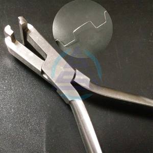Pince à épiler orthodontique de 0,5 mm pour la fabrication de courbes d'arche, instruments dentaires en gros - Product Image 4