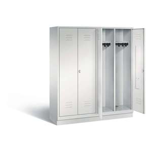 C+P Armadio per Spogliatoio 1800 x 1590 x 500 mm HxLxP 4 Scomparti 400 mm - Product Image 3