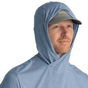 Camisetas de manga larga transpirables para exteriores UPF 50 + para hombre, camisetas de agua holgadas de secado rápido con protección solar UV para entrenamiento de correr - Product Image 1