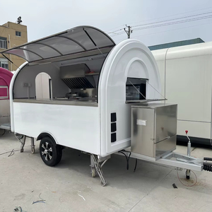 Remorque alimentaire en acier inoxydable de haute qualité, cuisine mobile, capsule alimentaire, camion de restauration, résistant à la rouille, montage facile pour la vente de nourriture de rue - Product Image 1