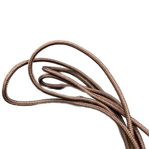 Cordon rond en polyester personnalisé de 3mm cordons de serrage pour sweats à capuche et chaussures 100% corde en polyester avec embouts en plastique - Product Image 5