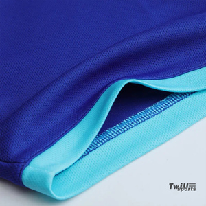 High Quality Spandex/Cotton Men's Soccer Uniform Custom Colors Logo V-neck Comfortable Breathable Adult Regular Fit Design Twill - Product Image 5