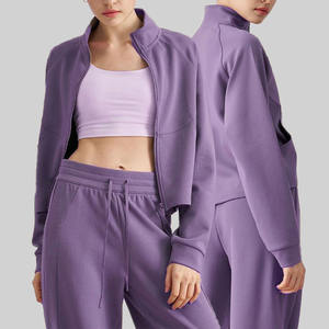 Jogger pantalones pesados diferentes 3 piezas transpirables mujeres colores Fitness deportes chándales bordado estampado chándales - Product Image 1