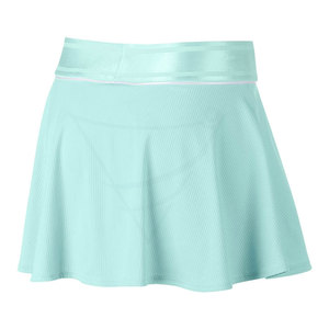 กระโปรงยาวเอวสูงผ้าฝ้ายสำหรับผู้หญิงกระโปรงยาวปักตาข่ายใส่สบาย - Product Image 2
