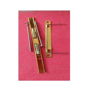 Clip de archivo de resorte de plástico dorado de alta calidad Mejor precio Suministros de oficina fabricados en India - Product Image 1