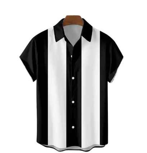 เสื้อฮาวายพิมพ์ลายแขนสั้นลำลองสำหรับฤดูร้อน - Product Image 1