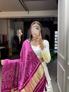 Multi-Color Designer Navratri Chaniya Choli Traditionnel Gujarati Lehenga Choli Prêt-à-porter pour la fête et la robe de nuit Garba - Product Image 5
