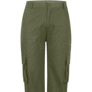 กางเกงคาร์โก้ผู้ชาย รุ่นใหม่ล่าสุด ปี 2025 คุณภาพสูง ผ้าฝ้าย 100% เอวกลาง ทรงตรง ลวดลายลำลอง เหมาะสำหรับใส่ออกกำลังกายกลางแจ้ง สีอ่อน - Product Image 3