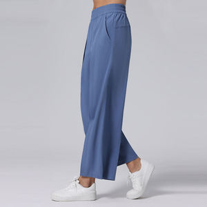 Loose Pants Full Length Casual Women's <b>Trousers</b> Comfort Polyester Material with Trendy Design - Product Image 3