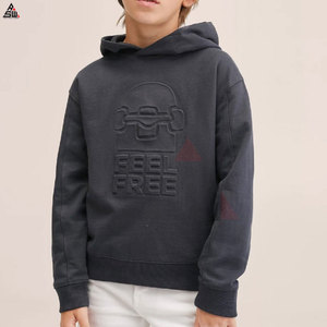 2025 personalizado en relieve invierno ODM hombres Streetwear Casual ajustable sudaderas con capucha 100% algodón polar diseño personalizado nueva llegada - Product Image 1