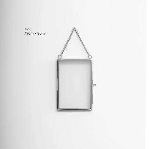 Indian Handmade Metal Brass Wall Hanging <b>Photo</b> <b>Frame</b> Clear Glass Gold Finish Modern Home Decor Reasonable Price Jewelry Boxes - Product Image 4